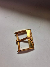 LONGINES FIBBIA CINTURINO ORIGINALE ANNI 60 16 MM ORO PLACCATO