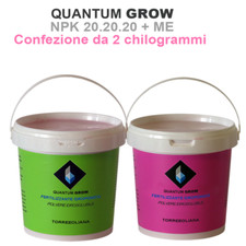 QuantumGrow - Fertilizzante Idrosolubile 20.20.20 + ME