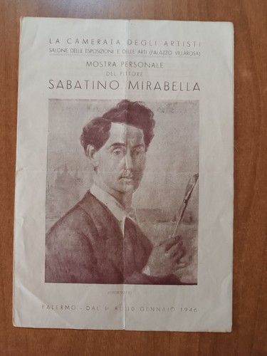 Palermo 1946 catalogo mostra - palermo,
