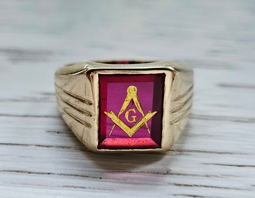 Anello massonico vintage - massonico,