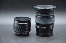 2 Minolta FOTOCAMERA obiettivo AF Zoom 28-105mm AF 50 non testato