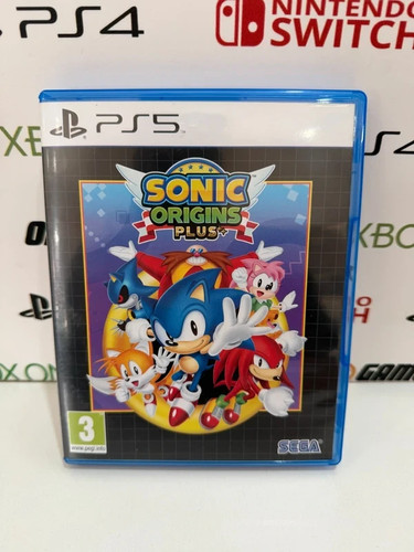 Sonic origins plus playstation - sonic,
