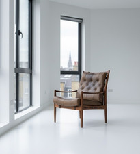 Poltrona vintage in pelle