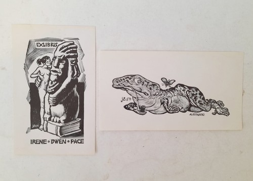 Lotto ex libris - lotto, lorenzo