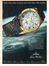 OMEGA orologio Louis Brandt Pubblicità 1 pagina Originale 1992 