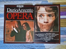 FOTOBUSTA OPERA DARIO ARGENTO 1987 Horror Cinema Cult Nicolodi NO DVD