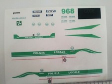 Kit Adesivi 1/43 Polizia
