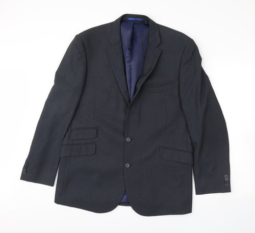 Blazer giacca rayon grigio