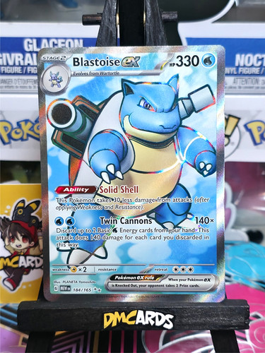 Pokemon blastoise 184 - blastoise, |