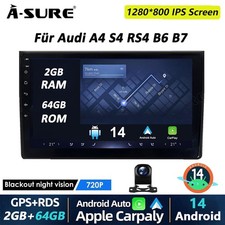 64 GB Android 14 autoradio GPS