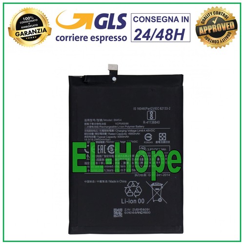 Batteria bm54 per xiaomi redmi - batteria,