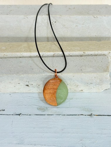 Collana pendente legno ulivo - ulivo, e