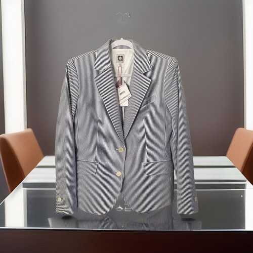 Anne klein blazer seersucker - seersucker, a