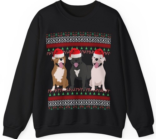 Maglione natalizio pitbull - maglione,