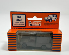 Roco Minitanks #359 Stati Uniti Camion Dodge M 880 1 1/4 di tonnellata con cabina di segnalazione HO 1/87