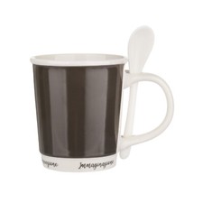 KASANOVA Mug grigio scuro 400
