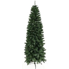 Albero di natale slim verde