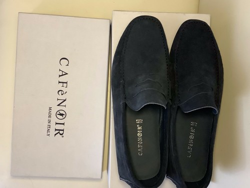 Mocassini uomo blu notte - , cafè