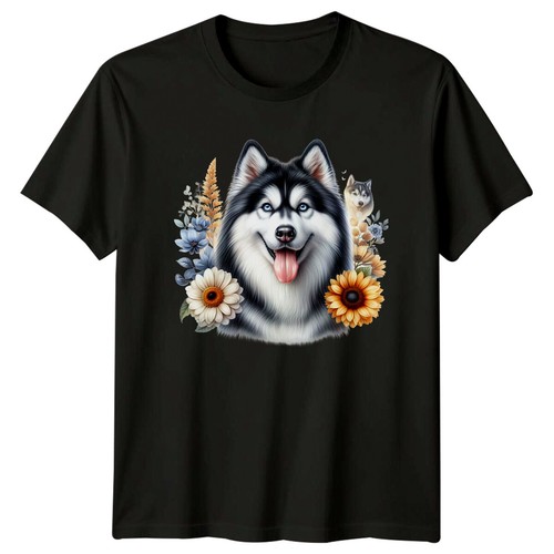 Maglietta carina husky cane - carina,