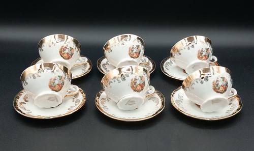 Antico set tazzine da - di,