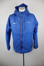 NIKE FRANCIA GIACCA FELPA CON ZIP CALCIO UOMO Tg M SOCCER MAN JACKET SPORT PILE