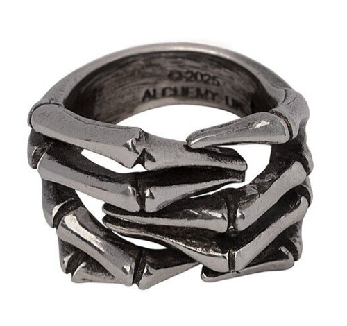 Alchemy gothic anello - wrap, con
