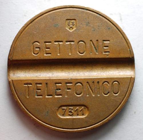 Gettone telefonico esm 7311 - telefonico,
