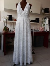 abito da cerimonia in pizzo e