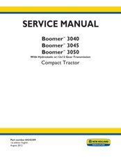 Manuale di servizio trattore