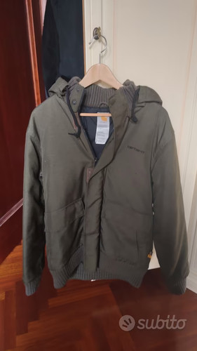 Giacca carhatt verde militare - giacca,