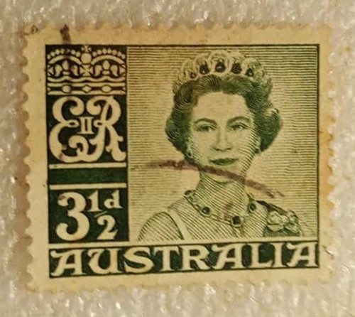 Francobollo australia regina - francobollo, australia-regina