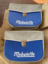 COPPIA BORSE MOTO SACS DE MOTO PEUGEOT MOBYLETTE ORIGINALI EPOCA