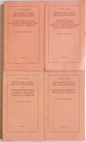 Classici ricciardi prosatori - ricciardi,