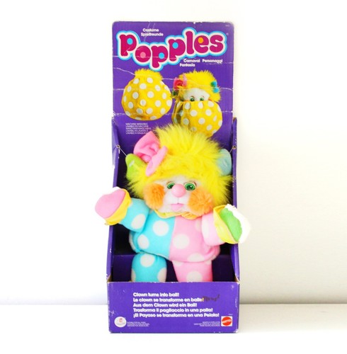 Popples carnaval clown vintage - popples,