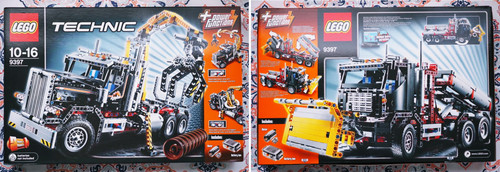 Lego technic camion logging - technic,