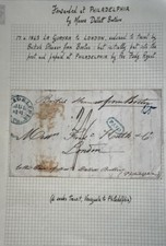 La Guayra a Londra 1845