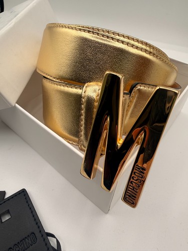 Cintura moschino couture oro - moschino,