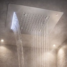 Soffione Doccia LED a Soffitto