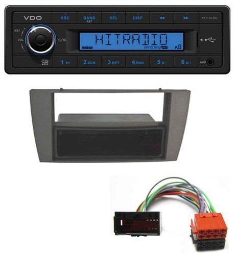 Autoradio usb vdo aux 1din - aux, mp3