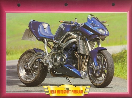 Fiche moto honda cbr - moto, rr