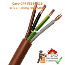 CAVO FILO ELETTRICO FS18OR18