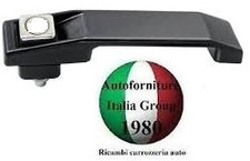 MANIGLIA PORTA ANTERIORE DX EST NERA C/FORO PER FIAT DUCATO 91>93 1991>1993