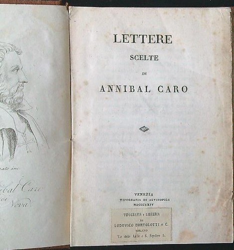 Lettere scelte annibal caro - di,