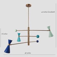 Lampadario Sputnik 3 luci