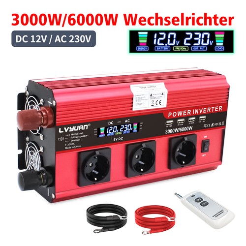 3000w 6000w 12v 230v - 6000w,