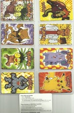 °POKEMON lotto 7 di 8 carte tutte diverse - tipo promo (*vedi foto)°