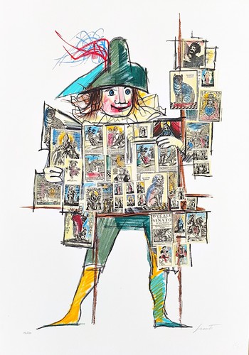 Emanuele luzzati serigrafia - emanuele,