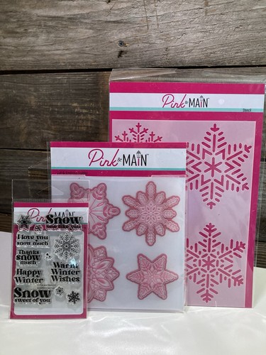 Pink main snowflake sayings - snowflake,