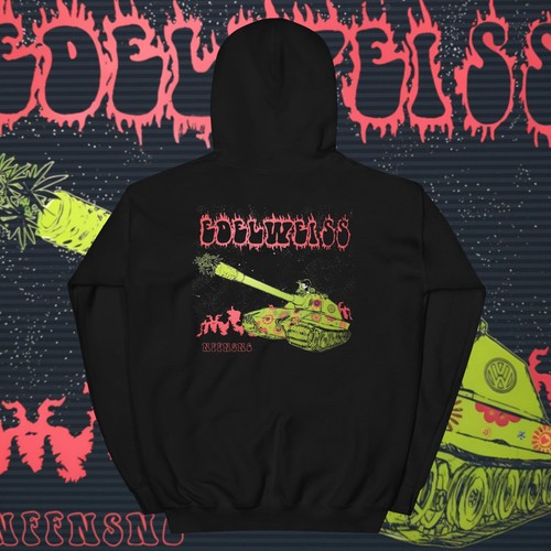 Felpa con cappuccio - , edelweiss