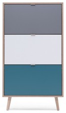 Scarpiera CALIOPE a 3 ante a